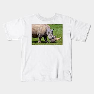 Southern White Rhino Rhinoceros Kids T-Shirt